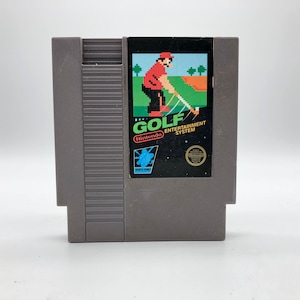 Golf (Nintendo Entertainment System, 1985) NES, 5 Schrauben seltene Patrone, Vintage Videospielwagen, getestet