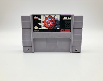 NBA Jam (Super Nintendo Entertainment System, 1994) Vintage Video Game, tested