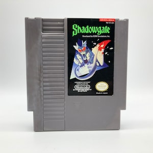 Shadowgate (Nintendo Entertainment System, 1989) Vintage videogame, getest