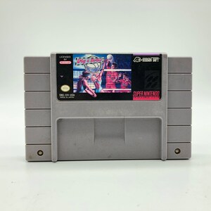 Dig and Spike Volleyball (Super Nintendo Entertainment System, 1993) SNES, Vintage Video Game Cartridge, tested