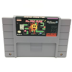 Ms. Pac-Man / Super Nintendo Entertainment System, 1996 / SNES, pulito e testato, funziona benissimo