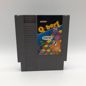 Q*bert , Nintendo Entertainment System, NES, 1989 | Vintage Video Games Cartridge, Tested