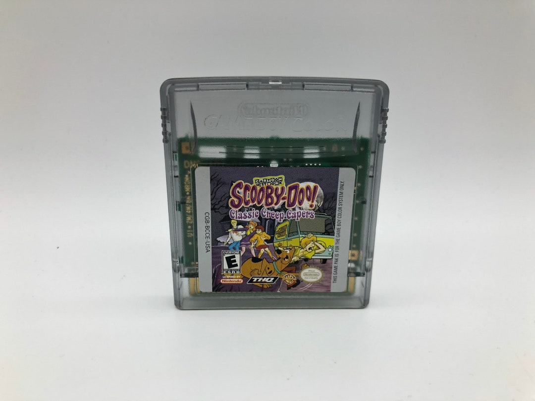Scooby Doo, Classic Creep Capers, Nintendo Game Boy, 2000 Vintage Video  Game, Gameboy and Gameboy Color, Tested
