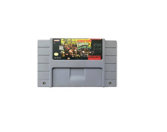 Donkey Kong Country 2, Super Nintendo SNES, 1994 / SNES / Cartucho de videojuego vintage original