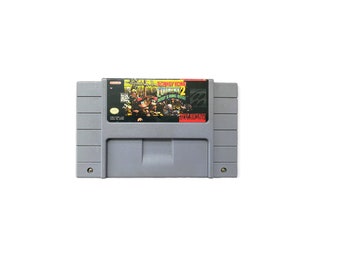 Donkey Kong Country 2, Super Nintendo SNES, 1994 | SNES | Original Vintage Video Game Cartridge