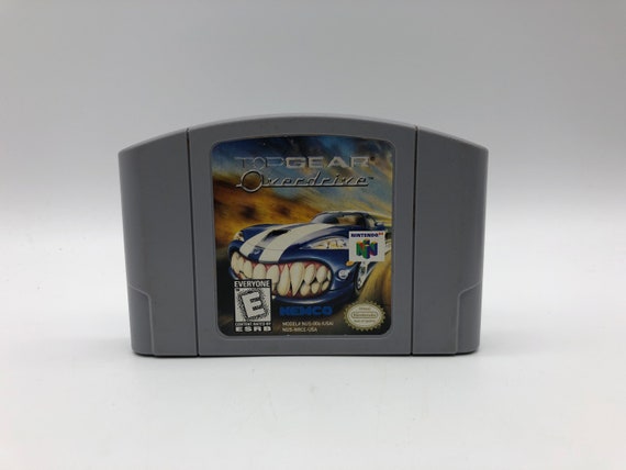 Top Gear Overdrive 1998 Nintendo 64 N64 Original Etsy