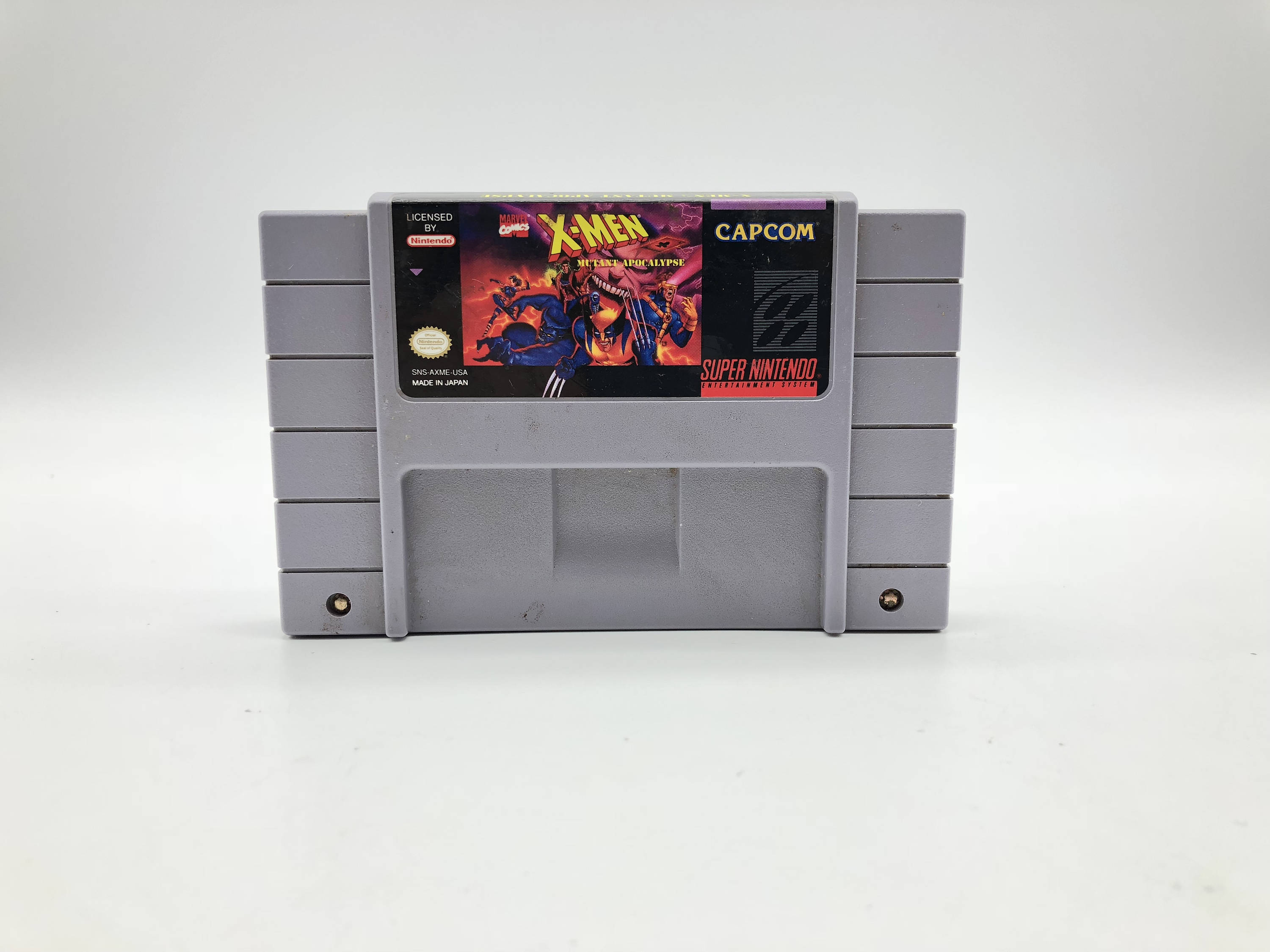 X-men: Mutant Apocalypse - Vintage SNES Game Cartridge - Etsy