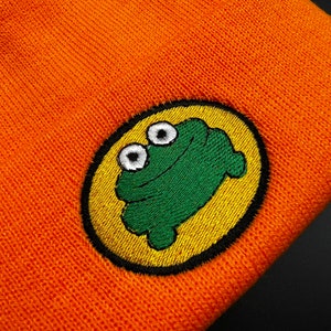 Parappa the Rapper Frog Knitted Beanie Hat Playstation - Etsy