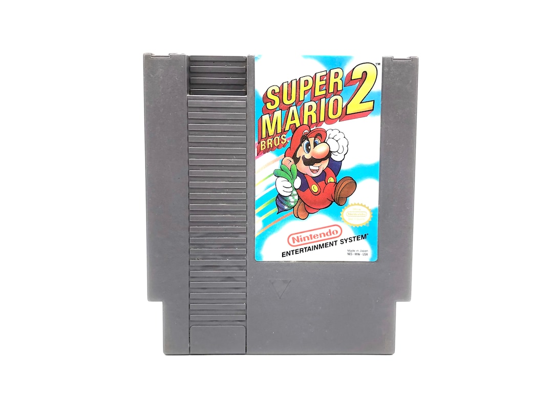 Super Mario Bros. 2 (nintendo Entertainment System, 1988) Vintage