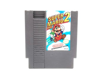 Super Mario Bros. 2 (Nintendo Entertainment System, 1988) Vintage Videospiel, Original, getestet
