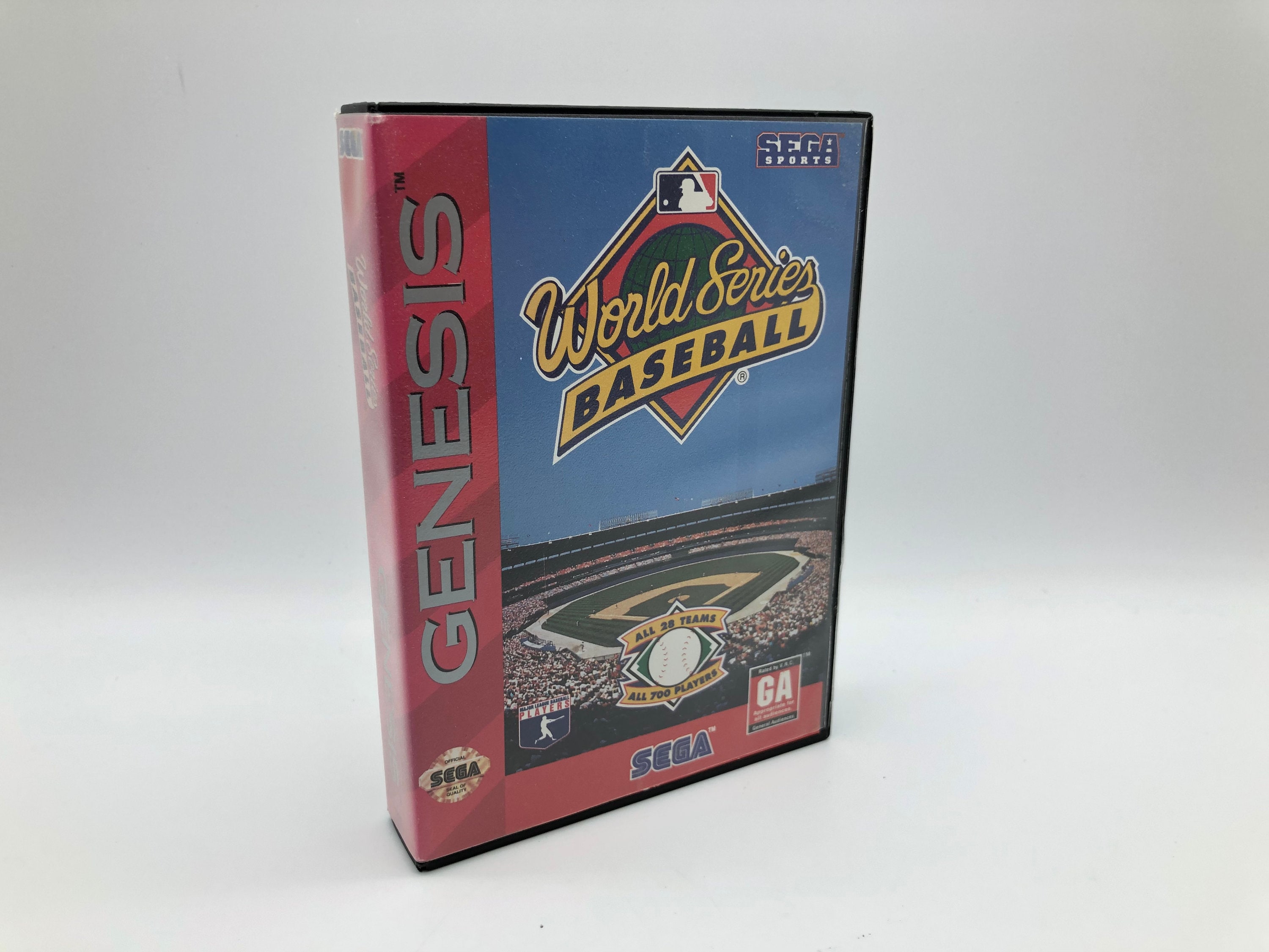 Vintage World Series Baseball - Sega Genesis, 1994 - Complete