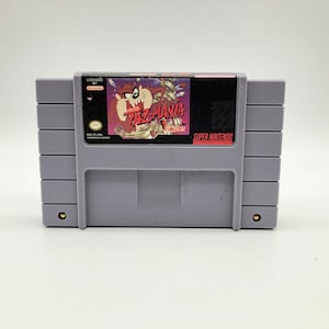 Taz-Mania, Super Nintendo Entertainment System, 1993 | Vintage Video Game | Oryginalny wkład