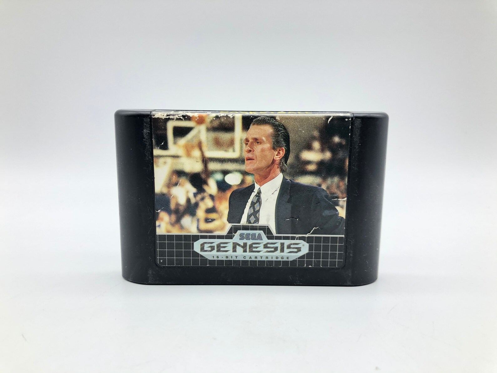 Jeu SEGA Genesis Pat Riley Basketball - Cartouche Seule, Bon état, Sans Notice - Version US