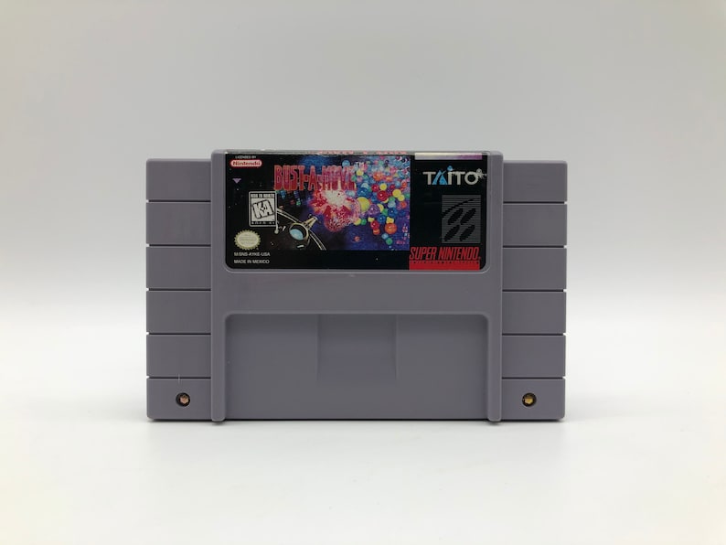 Bust a Move super Nintendo 1995 Arcade Vintage Video Etsy