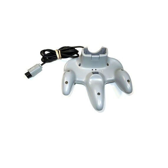 Official Nintendo 64 Gray Controller: N64 Gamepad, NUS-005