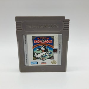 Monopoly Game Boy, GameBoy, GB 1991 | Rare | Retro Video Game | Tested