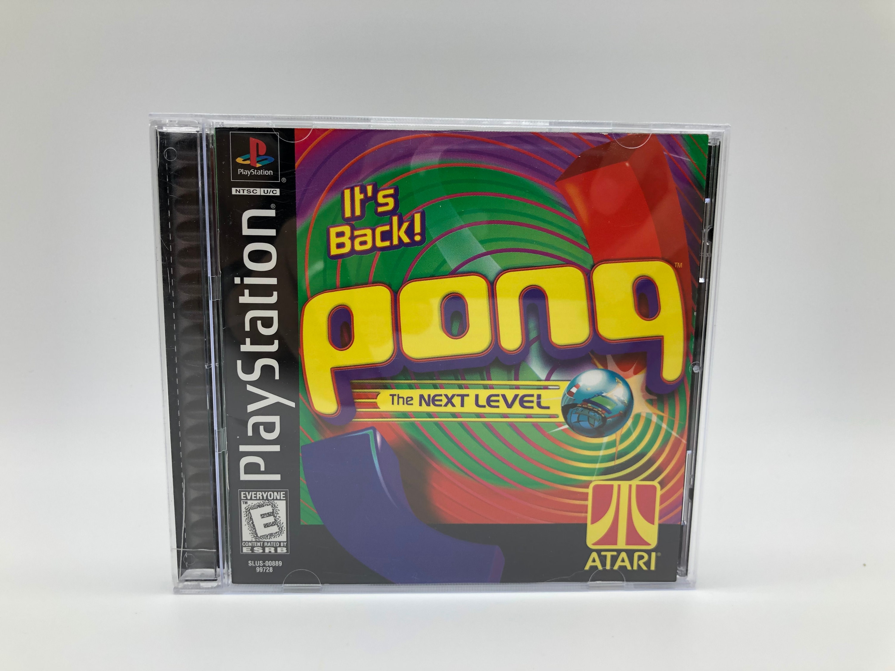 Pong: the Next Level, 1999 | Sony Playstation | Vintage Video Game