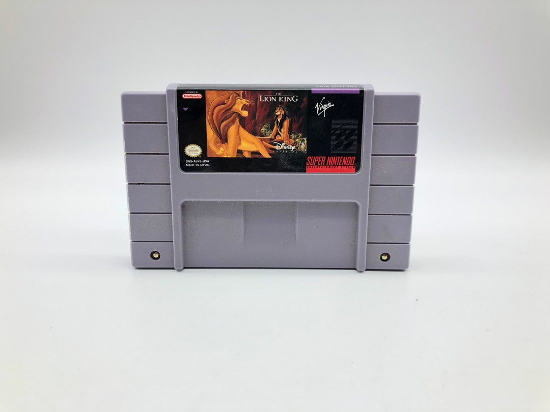 The Lion King (super Nintendo Entertainment System, 1994) Vintage