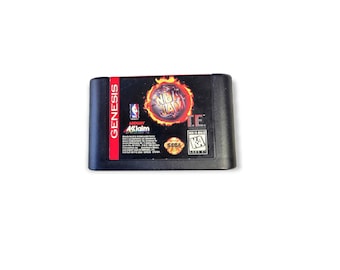 NBA JAM T.E. Tournament Edition  | Sega Genesis, 1995| Original Vintage Video Game Cartridge