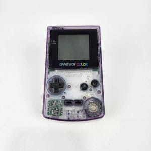 Nintendo Game Boy Color GBC-001 Atomic Purple / Sistema original / Probado y funcionando