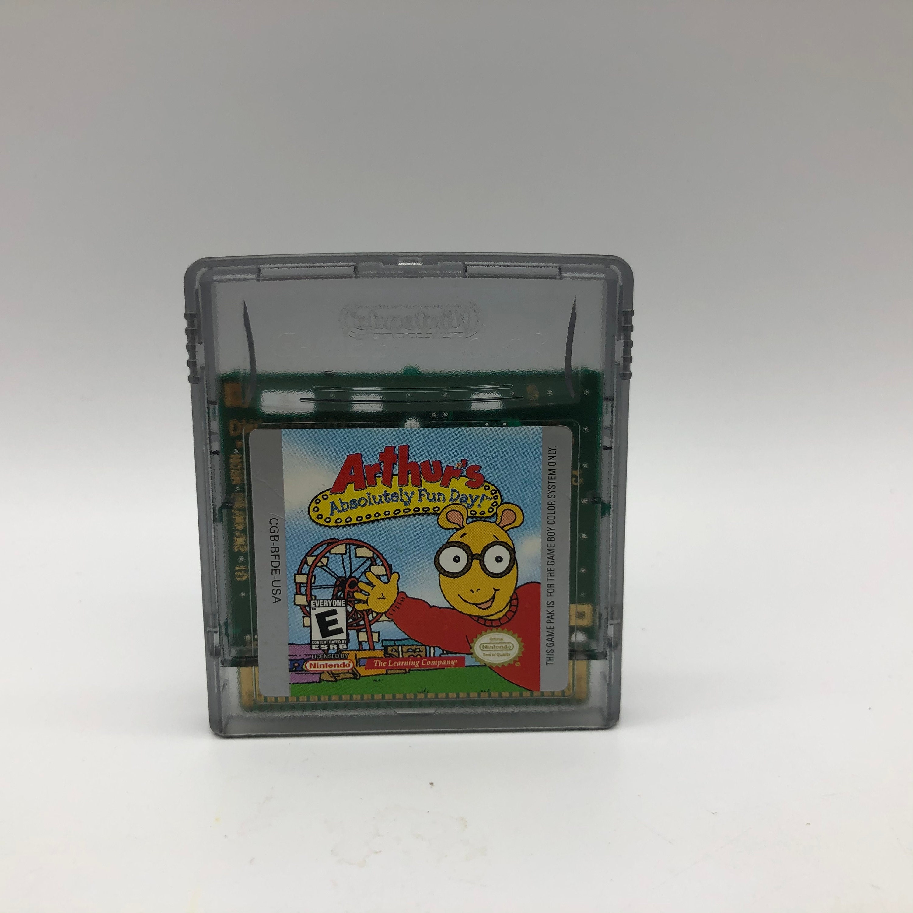 Arthur's Absolutely Fun Day (Nintendo Game Boy Color, 2000) Gameboy,  Cartridge, Rare, Free Shipping