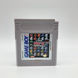 NFL Football, Nintendo Game Boy 1990 | Vintage Video Game, NFL Football, Rare, tested