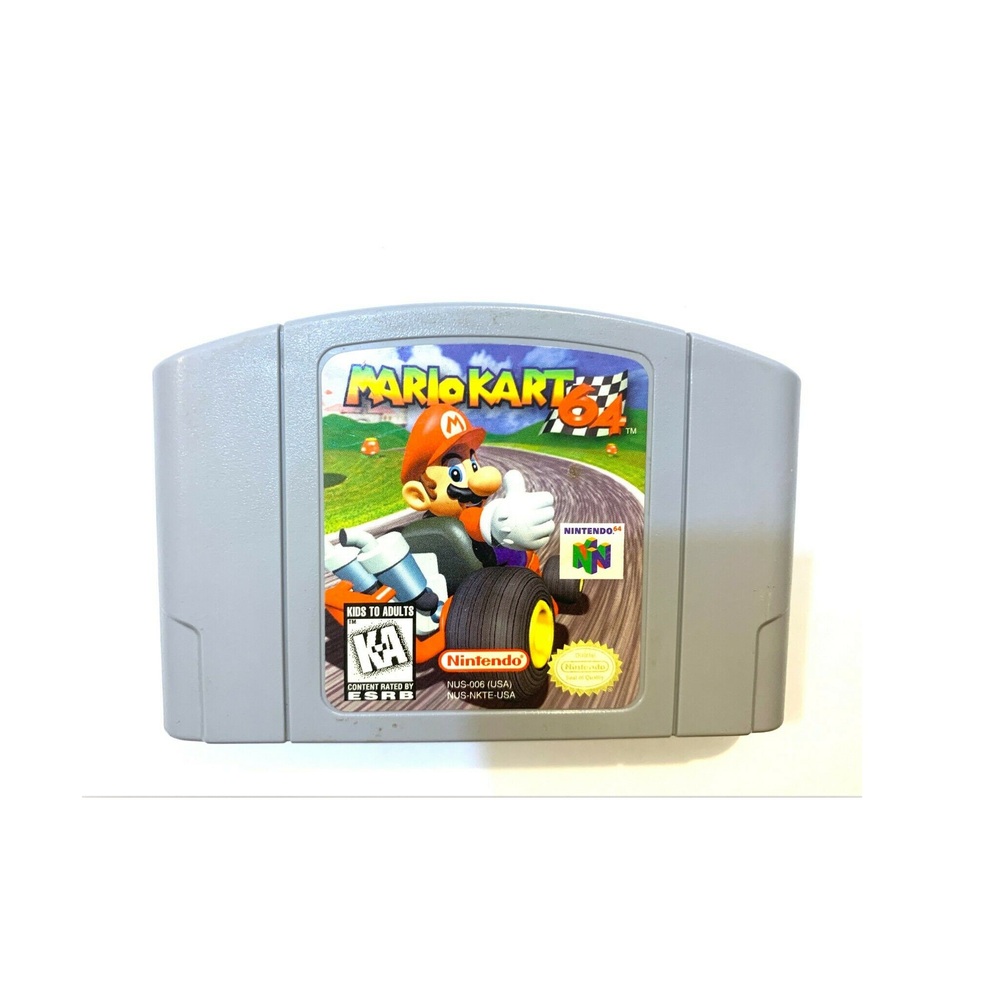 træ Eksamensbevis Diskret Super Mario Kart 64 nintendo 64 1997 N64 Original Vintage - Etsy