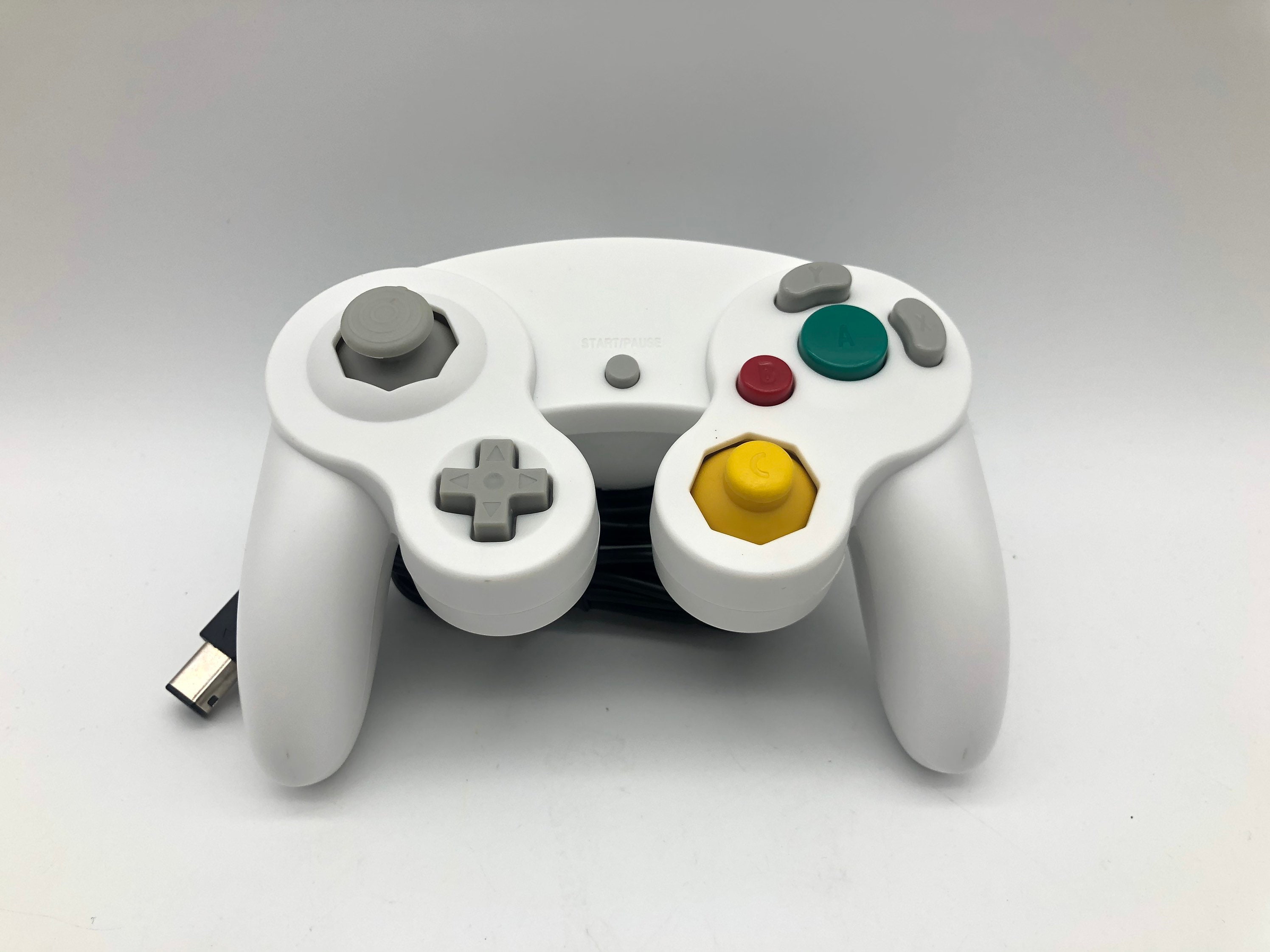 schoorsteen Oppervlakkig vers Nintendo Game Cube White Classic Controller Gamepad - Etsy