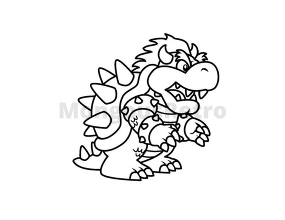 Bowser Coloring Pages - Best Coloring Pages For Kids  Mario coloring  pages, Super mario coloring pages, Printable coloring pages