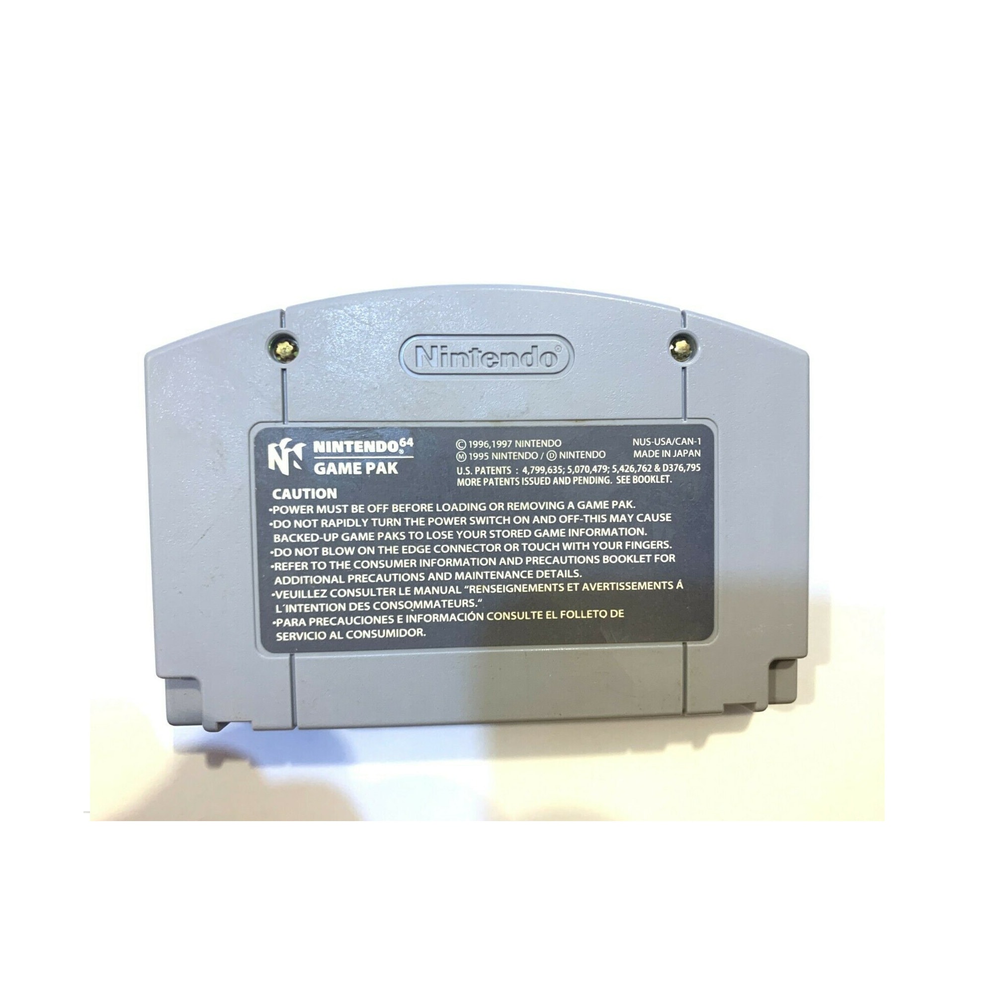 F-zero X (nintendo 64, 1998) N64, Original Vintage Video Game