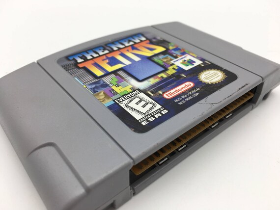 New Tetris (nintendo 64, 1998) Original Vintage Video Game