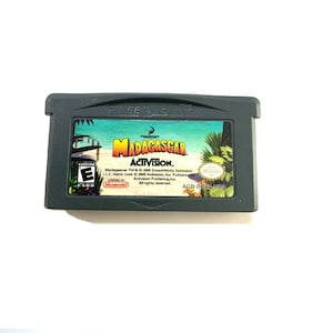 Madagascar, Gameboy Advance, 2005 | Gameboy | Original Game Cartridge | Vintage Retro Gaming