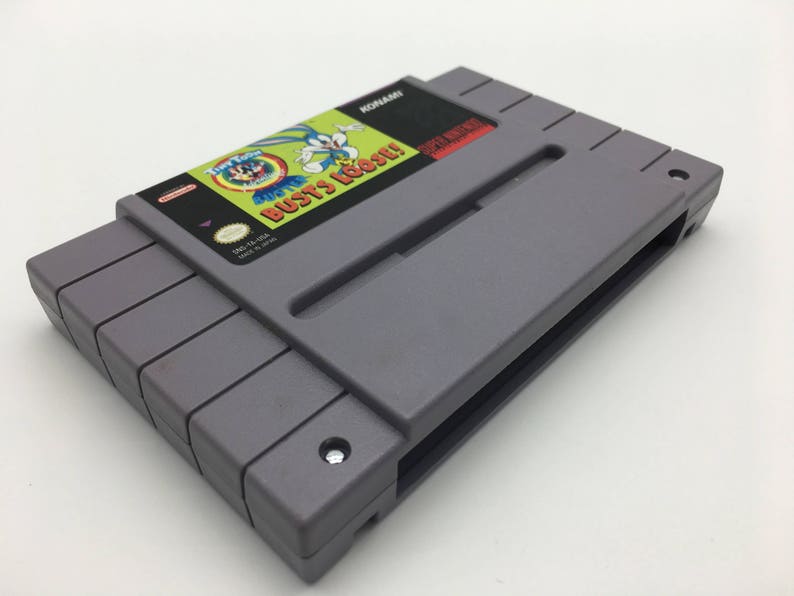 Tiny Toon Adventures Buster Busts Loose Super Nintendo Etsy