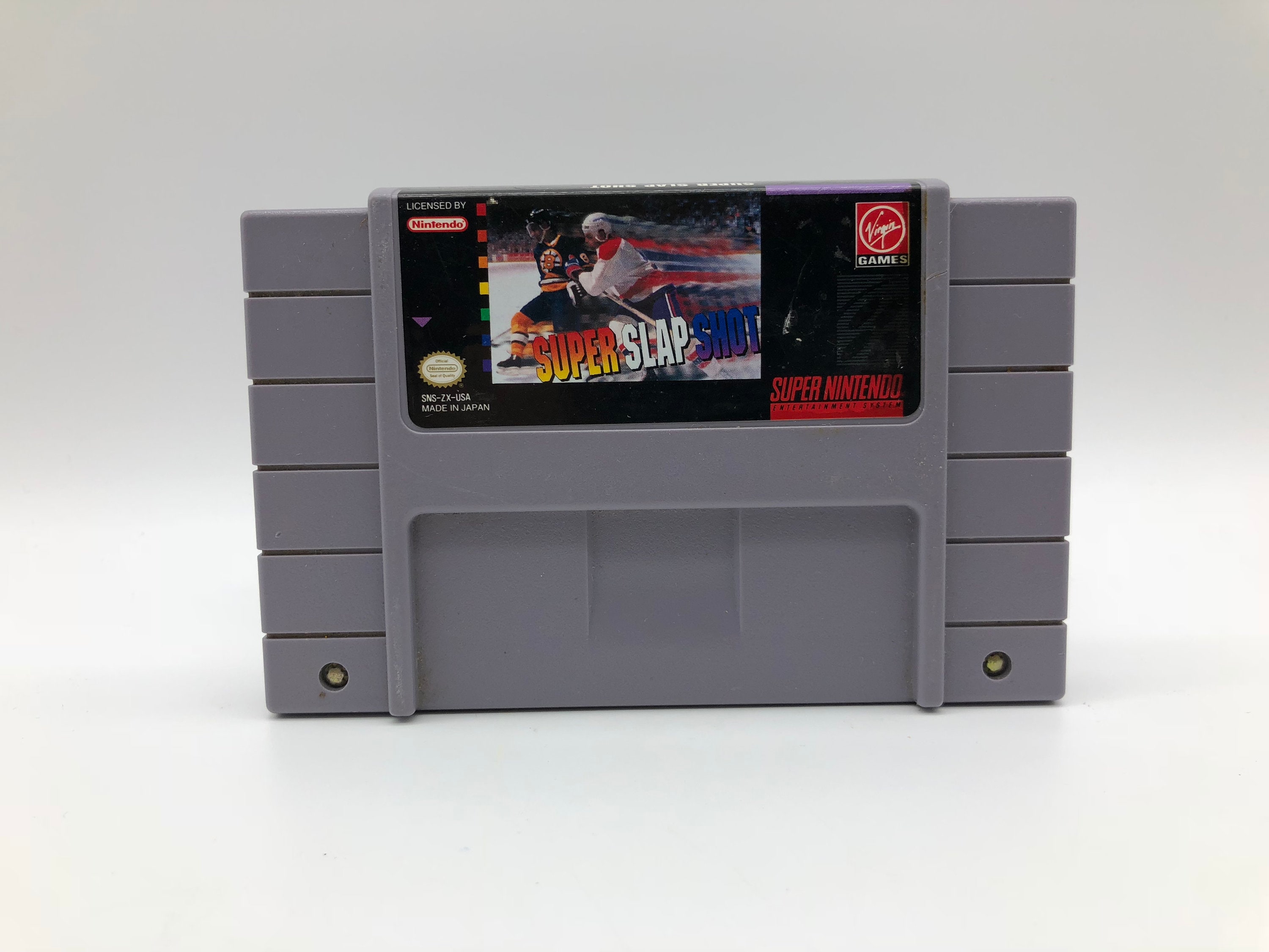 Super Slap Shot, Super Nintendo Entertainment System, 1993