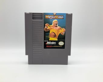 WWF WrestleMania, Nintendo Entertainment System, 1988 | Vintage, Video Game, Wrestling, WWE, NES