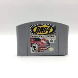Ridge Racer 64 RR64 (Nintendo 64, 2000) N64, Original Vintage Game Cartridge
