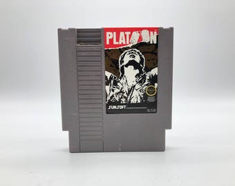 Platoon | Nintendo Entertainment System, NES |  1988 Vintage Video Game | Cartridge Only, Tested