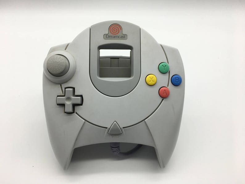 Sega Dreamcast-controller HKT-7700 Gamepad Originele Sega Dreamcast vintage getest afbeelding 1