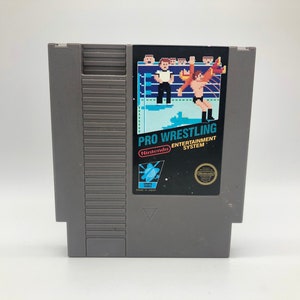 Pro Wrestling NIntendo Entertainment System, NES, 1987 | Tested, Vintage, Video Game