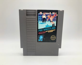 Pro Wrestling NIntendo Entertainment System, NES, 1987 | Tested, Vintage, Video Game