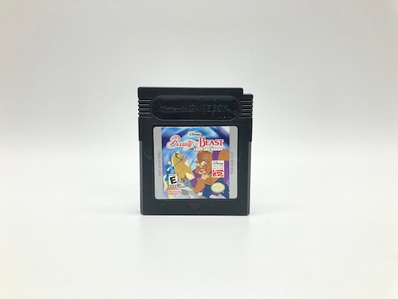 La Belle Et La Bête Sur Game Boy - Boîte Sans Notice - Jeu Nintendo