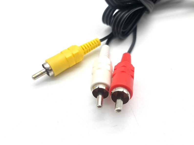 Playstation 1 AV Cable and Electric Cord Audio and Video Etsy