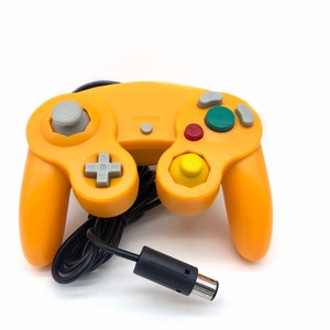 Orange Nintendo GameCube Controller: Original NXGC021 Model