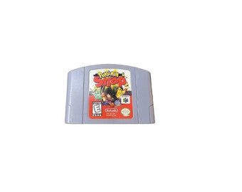 Pokemon Snap 64, 1999| Nintendo 64 N64 | Original Video Game Cartridge | Retro Gaming | Vintage Games