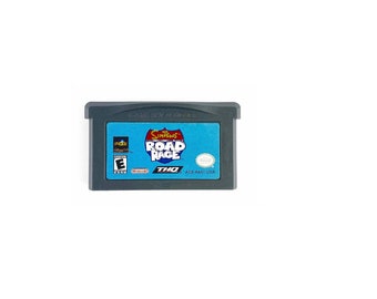 The Simpsons Road Rage, Gameboy Advance | Gameboy, Game Boy advance SP, Racing| Original Game Cartridge