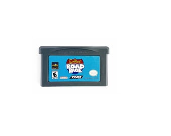 GBA☆THE SIMPSONS ROAD RAGE 海外版 端子清掃済み☆箱付・説明