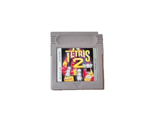 Tetris 2, Nintendo Game Boy, 1993 | Original Nintendo Game Boy Cartridge | Vintage Retro Game | Puzzle | Gameboy