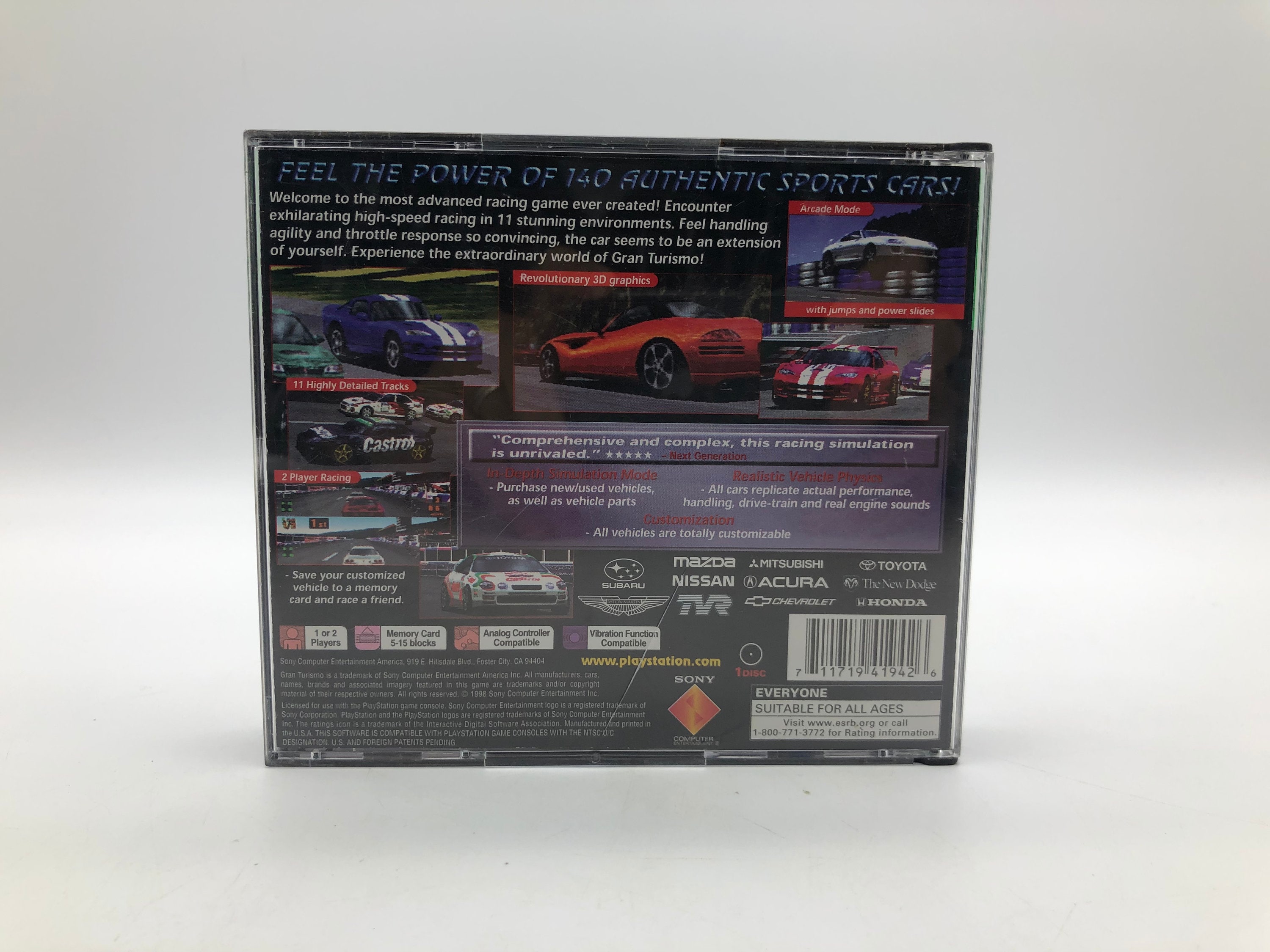 GRAN TURISMO PS1 Sony PlayStation 1 EUR 16,22 - FR