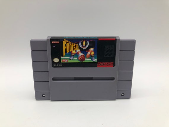 Super Play Action Football Super Nintendo SNES Cartridge