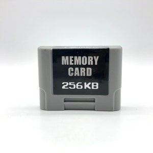 Cartão de memória Nintendo 64, pacote N64 padrão de 256 KB para salvar o progresso do jogo